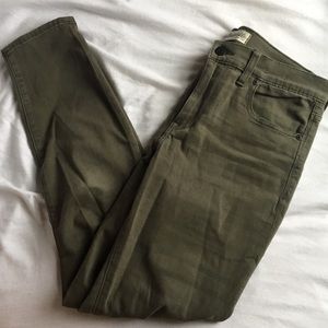 MadeWell high rise skinny jeans